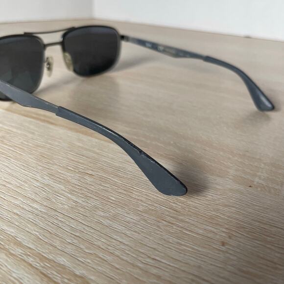 Ray-Ban RB3528 029/9A Sunglasses Gray FRAMES ONLY 58-17-145 READ - Picture 7 of 10